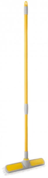 Щетка для мытья пола, прорезиненная, ручка телескопическая, Apex,арт. 10545-A