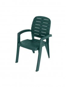 Кресло садовое "Прованс" цвет Тёмно зелёный, арт. ЭП 762884тз