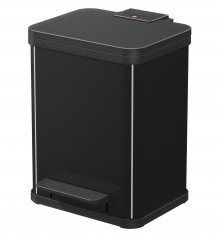 Мусорный контейнер Hailo Öko duo Plus M 2x9 л, цвет черные