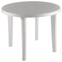 Стол круглый "Элластик" 95 см, белый, арт. ЭП 013624