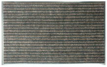 Коврик влаговпитывающий, ребристый 40*60 см. "БАРЬЕР" коричневый, In'Loran, арт. 80-462