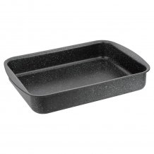Противень л/алюм 25*19см, Классика, чер.гранит, КАТЮША, арт.8050-250-2