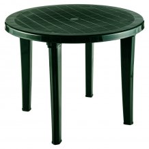 Стол круглый "Элластик" 95 см, темно-зеленый, арт. ЭП 013662