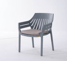 Кресло HILTON серый, арт. SPC-H 023 сер