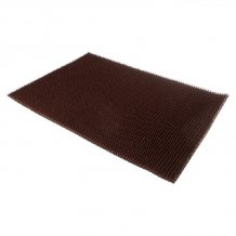Покрытие ковровое щетинистое в ковриках 45*60см, темный шоколад, In'Loran арт. 40-4562