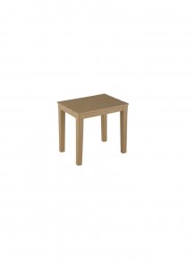 Столик для шезлонга "Прованс" прямоугольный, цвет Бежевый, 40x30 см, арт. ЭП 717171бж