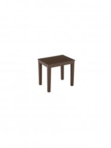 Столик для шезлонга "Прованс" прямоугольный, цвет Шоколадный, 40x30 см, арт. ЭП 717171шк