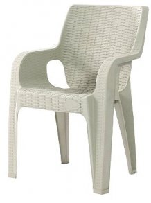 Кресло TIGER белый, арт. SPC-T025 бел