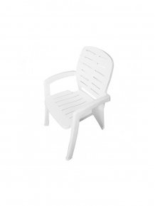 Кресло садовое "Прованс" цвет Белый, арт. ЭП 762884бл
